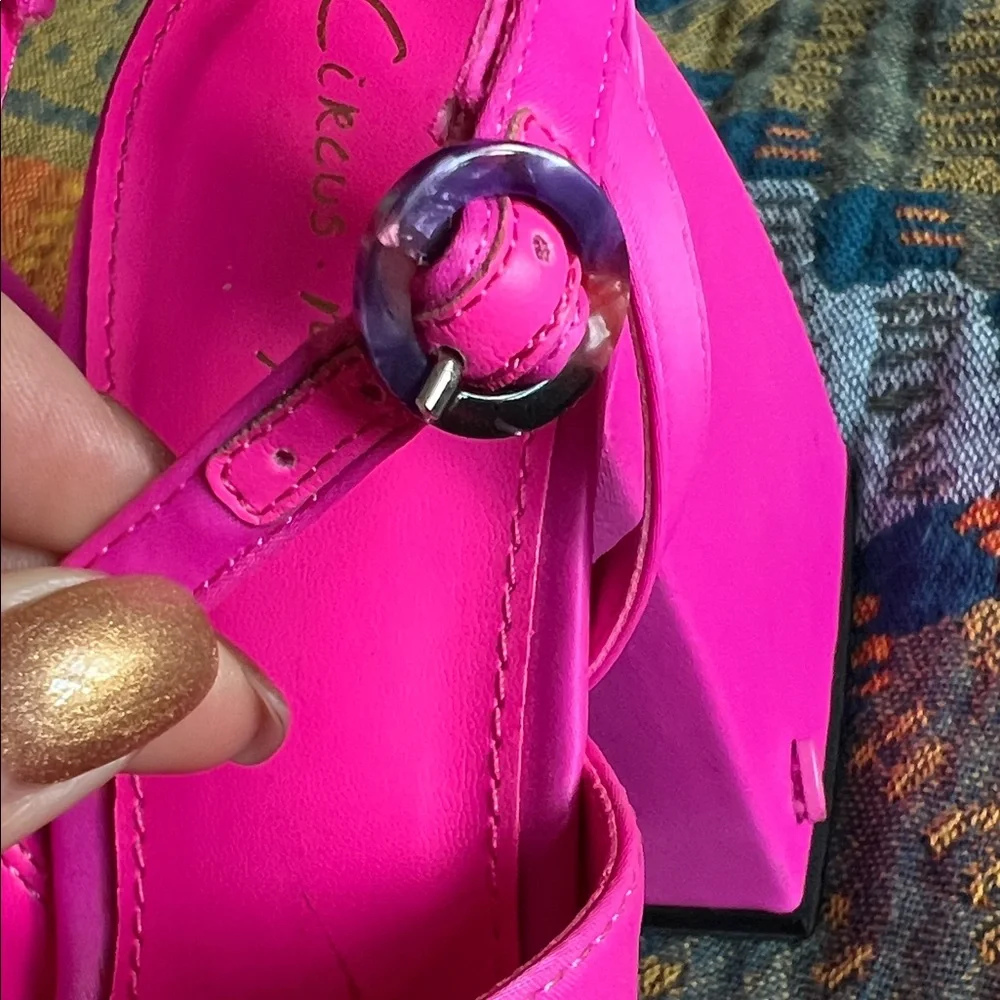 Circus by Sam Edelman Fuchsia Platform Heels